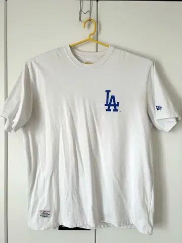 NEWERA 티셔츠 로스앤젤레스 다저스 아이스크림 로고 화이트