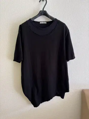 디스커버드 DISCOVERED 티셔츠 블랙 2 데미지 가공