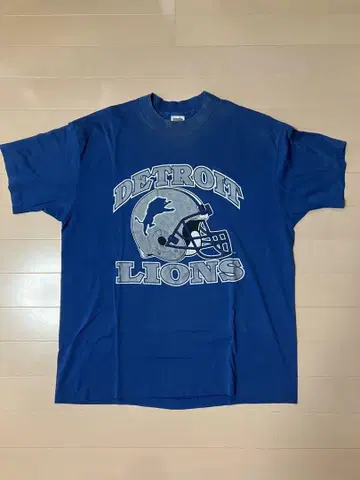 TRENCH USA제 티셔츠 DETROIT LIONS