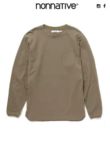 nonnative DWELLER L/S TEE HEAVY 그린 39TH