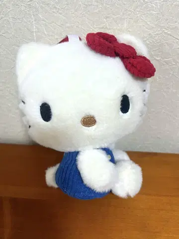 헬로키티 키티 지퍼 봉제 인형 파우치 포함 에코백