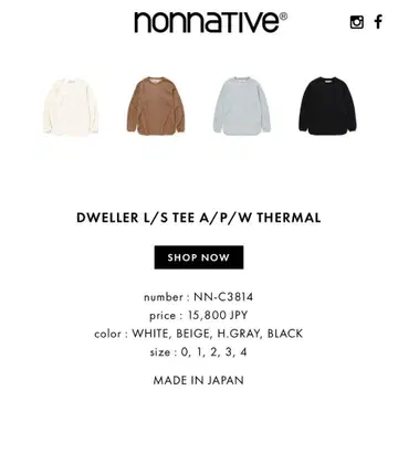 nonnative DWELLER L/S TEE A/P/W THERMAL