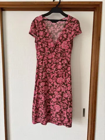 BCBGMAXAZRIA 플라워 프린트 원피스 XS