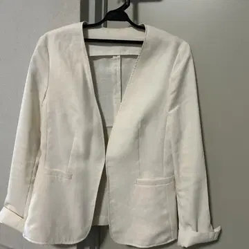 MACKINTOSH 아이보리 노카라 자켓