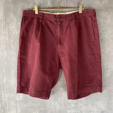 일본제] The Radiall 버건디 숏 팬츠 XL