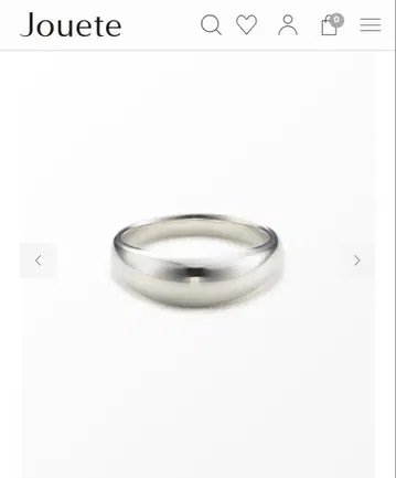 Jouete 젠더리스 실버 반지