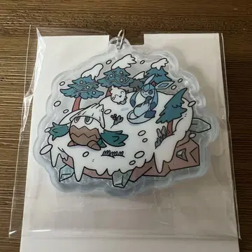 포켓몬 OTENKI TEAM 바스락 아크릴 키링 글레이시아