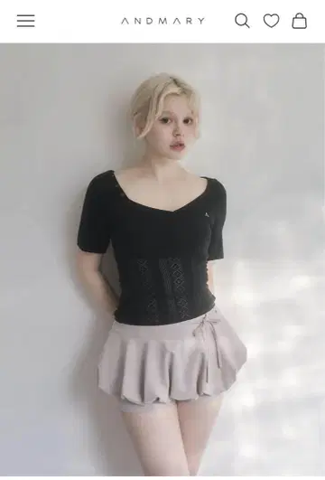 Riri cachecoeur tops 앤 마리 블랙 택 포함