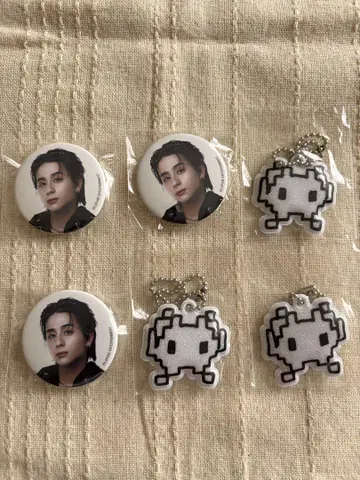 INI 니시 코토 캔뱃지 키링