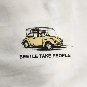 VW Type1 BEETLE 티셔츠 M 사이즈