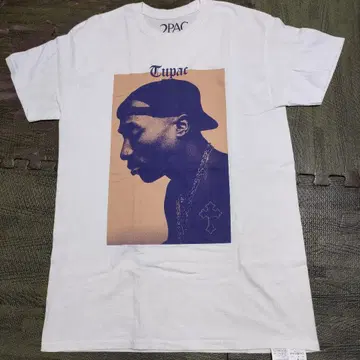 2PAC 프린트 티셔츠