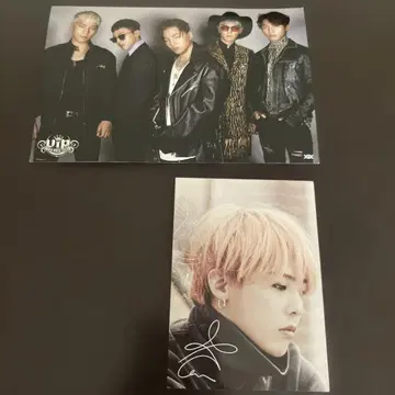 BIGBANG 트레이딩 카드 G-DRAGON 지용 FC 엽서 굿즈