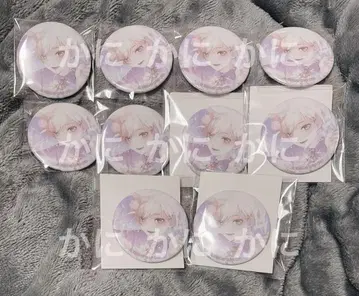 프로세카 거울 소리 렌 글리터 캔뱃지 그리 캔 8A