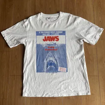 JAWS 영화 그래픽 티셔츠