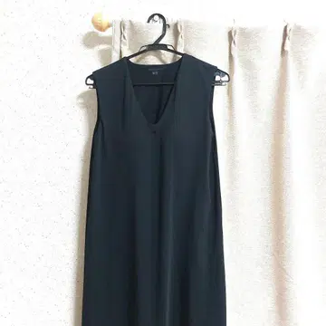 마메쿠로구치 에어리즘 코튼 브라 원피스 유니클로 블랙 S