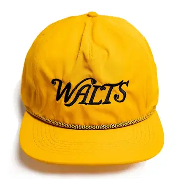 WALT'S BAR WALTS LOGO ROPE CAP 머스타드 미사용