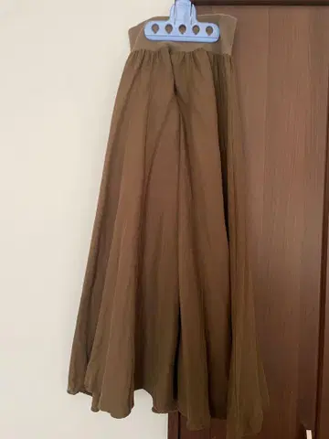 MONILE 린넨 레이온 롱 스커트