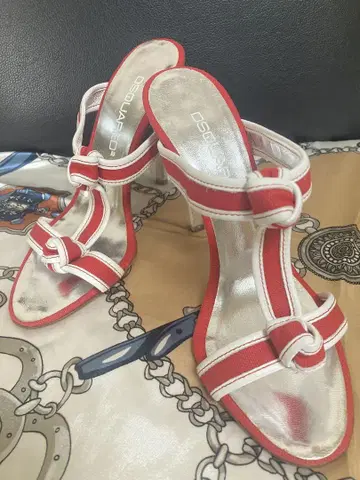 힐 샌들 뮬 DSQUARED2 디스퀘어드