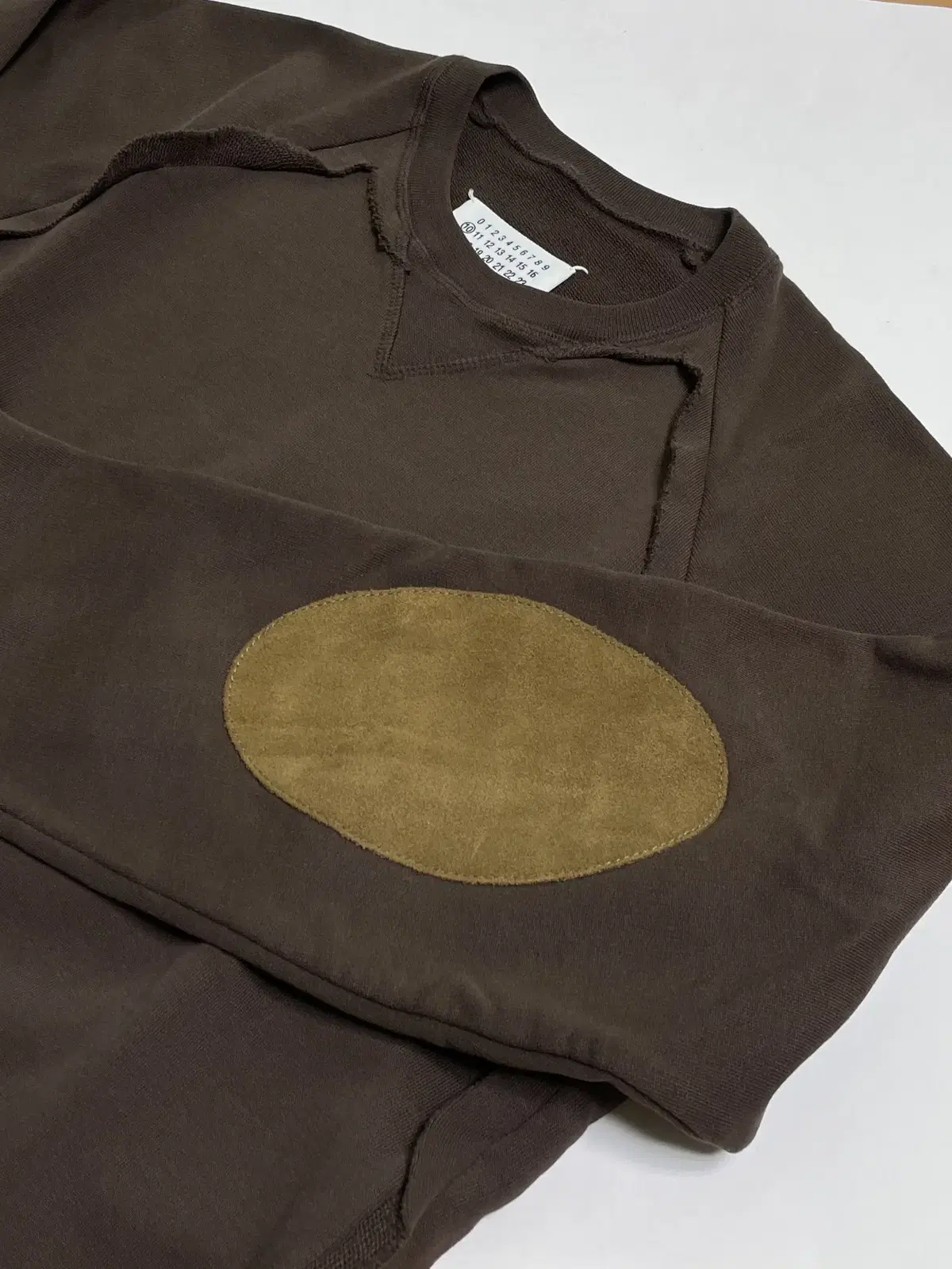 [48] Maison Margiela Elbow Patch Sweatshirt, Sweatshirt Margiela