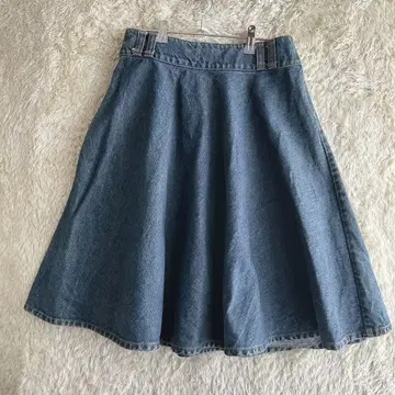 D&G 데님 스커트 플레어 40