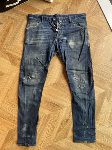 DSQUARED2 데미지 데님 팬츠 48
