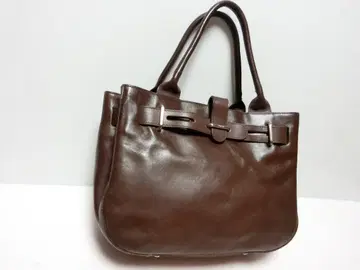 훌라 FURLA 천연 가죽 브라운 토트백