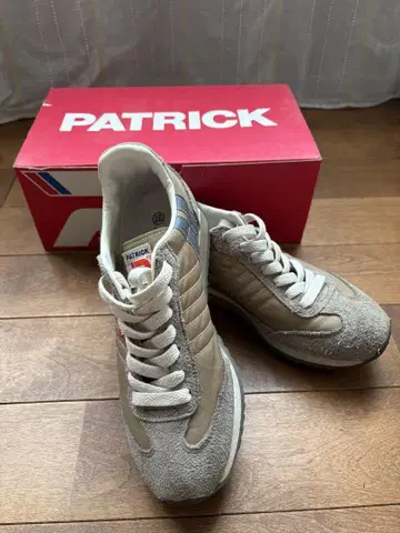 PATRICK 패트릭 스니커즈 사이즈 37 베이지 23.5cm