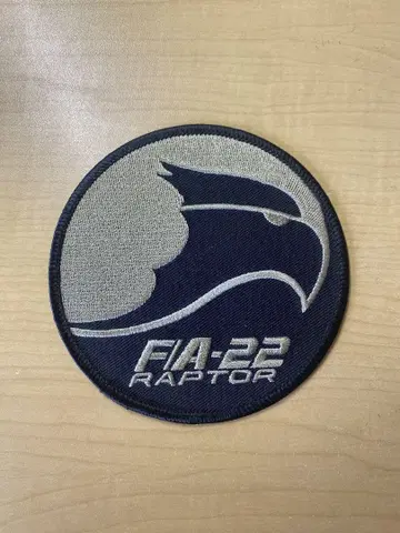 F-22 Raptor 와펜 패치
