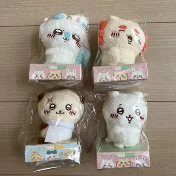 치이카와 봉제 인형 4종 세트