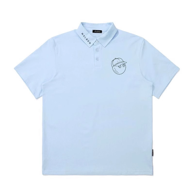2025 Malbon Golf Dying Artwork Pique Polo Ralph Lauren T