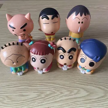 짱구는 못말려(크레용 신짱) 가챠가챠 피규어 7종 세트