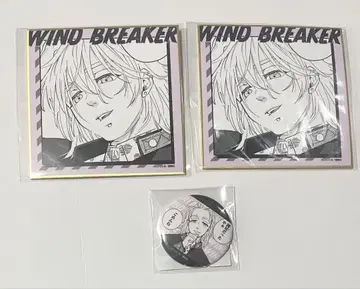 WIND BREAKER 윈브레이커 오기 미키 복권 메이트 캔뱃지 색지