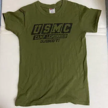 USMC CAMP LEMONNIER 티셔츠 S 사이즈 미군