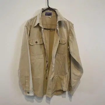 파타고니아 베이지 긴팔 셔츠 M