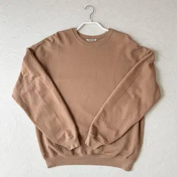 오라리 18aw 슈퍼 소프트 헤비 스웨트