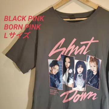 BLACK PINK Born Pink Shut Down 티셔츠 L