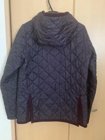 LAVENHAM 퀼팅 자켓 38 다크 퍼플