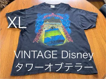 VINTAGE 타워 오브 테러 T 셔츠 TOWER OF TERROR