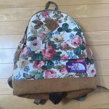 THE NORTH FACE 퍼플 라벨 나나미카 꽃무늬 백팩