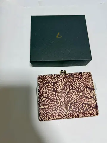 츠치야 가방 두겹 지갑 미사용 새상품