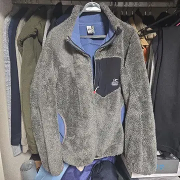 CHUMS 플리스 자켓 M 그레이
