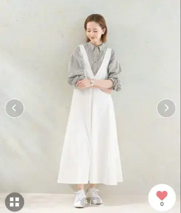 V넥 점퍼 드레스 ROSSO
