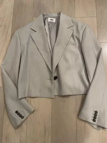 새상품급, 한 번만 사용, HER. 짧은 자켓