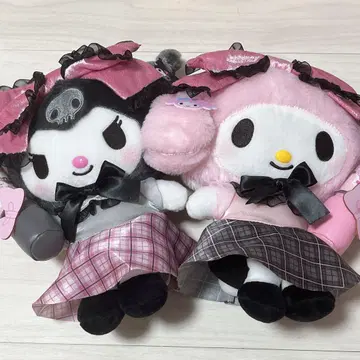 마이멜로디 쿠로미 최애 일기 봉제 인형