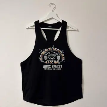 HDEX POWERHOUSE GYM 탱크탑 M 블랙