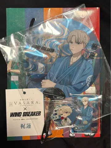 VASARA WIND BREAKER 윈브레 콜라보 카지 렌 유카타 세트