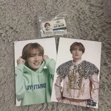 야마나카 유타로 엽서 네임 배지