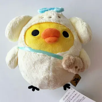 레어 키이로이토리 봉제 인형 개띠