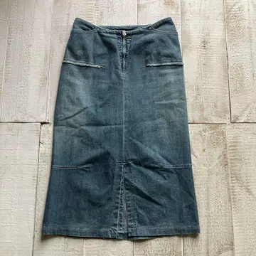 마리떼 프랑소와 저버 데님 스커트 SS