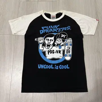 PUNK DRUNKERS 펑크 드렁커스 티셔츠 래글런